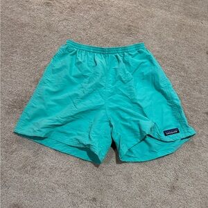 Patagonia Men's Teal Athletic Shorts